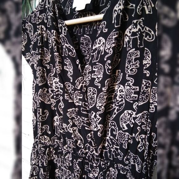 MAEVE Noronha elephant print Dress - Picture 6 of 8
